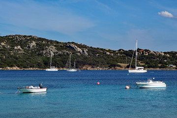 Fototapeta na wymiar Sardinien Bucht am Capo Testa 