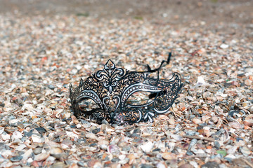 The symbol of Venice, on the Veneto beaches in Italy