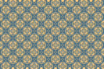 blue yellow pattern background