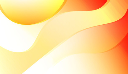 Creative Background With Wave Gradient Shape. For Your Design Wallpapers Presentation. Colorful Vector Illustration