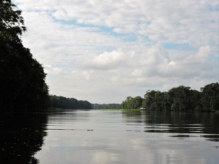 Tortuguero Flußlandschaft
