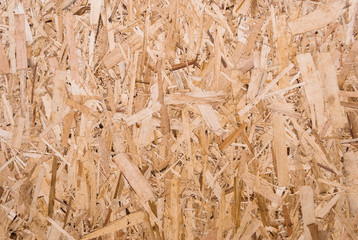 Plywood board texture.  Compressed sawdust panel background. Wood surface for interior design and...