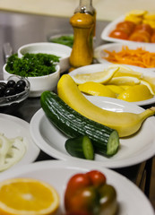 Restaurant kitchen