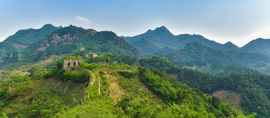 The Great Wall Landscape of Ancient Chinese Architecture, Yumuling, Qianxi County, Hebei Province, China