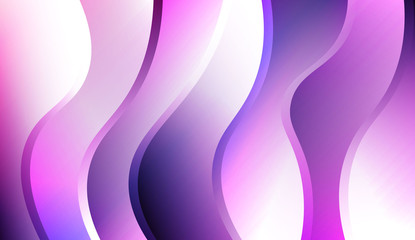 Template Background With Wave Geometric Shape. For Design, Presentation, Business. Colorful Vector Illustration