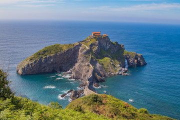 gaztelugatxe landscape, basque country, spain