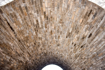 Texture of Brick Arch Top in Ancient Chinese Architecture