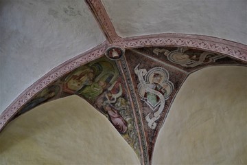 Gotisches Deckengewölbe