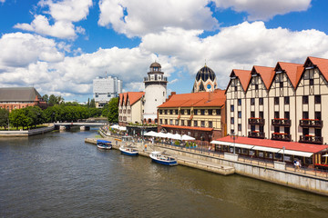 The Fishing Village in Kaliningrad, Russia