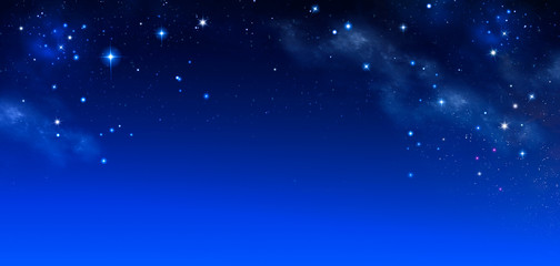 Fototapeta na wymiar background of the night sky with stars
