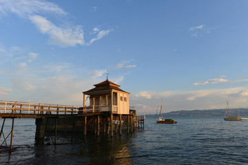 Badehaus - Ehemalige Insel Wasserburg (Bodensee)