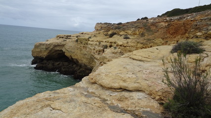 Fototapeta na wymiar littoral au Portugel