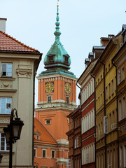 Fototapeta premium Warsaw old town