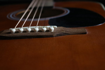 Fototapeta premium Acoustic guitar