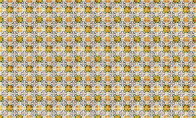 Seamless Portugal or Spain Azulejo Wall Tile Background. High Resolution.