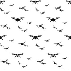 Photo drone pattern seamless vector repeat geometric for any web design