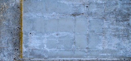 Asbestos slate texture concrete covered with lichen and moss, industry material natural cement