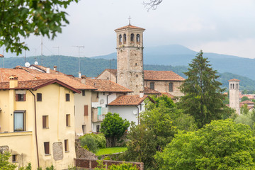 Fototapeta na wymiar Area della Gastaldaga, Cividale Del Friuli, Friuli-Venezia Giulia, Italy