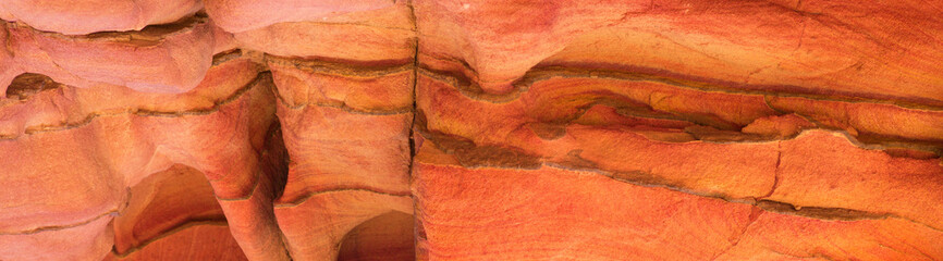 Coloured Canyon is a rock formation on South Sinai (Egypt) peninsula. Desert rocks of multicolored sandstone background.	