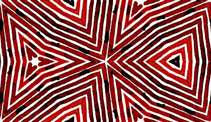 Wine red Geometric Watercolor. Amusing Seamless Pa