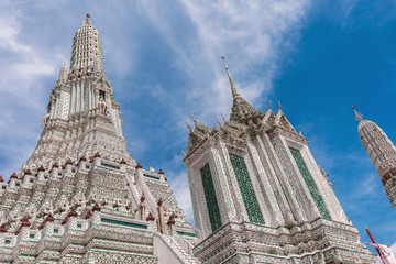 Wat Arun The Temple of dawn the best known of Thailand's landmark