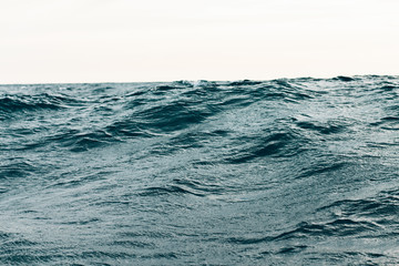 dark blue sea water background, shades of blue in black sea