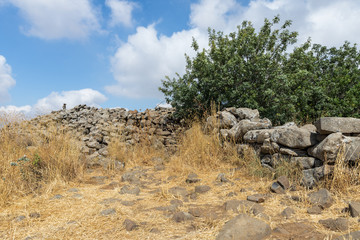 The remnants  of the megalithic complex of the early Bronze Age  - Wheels of Spirits - Rujum...
