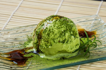 抹茶アイス Matchaice cream 