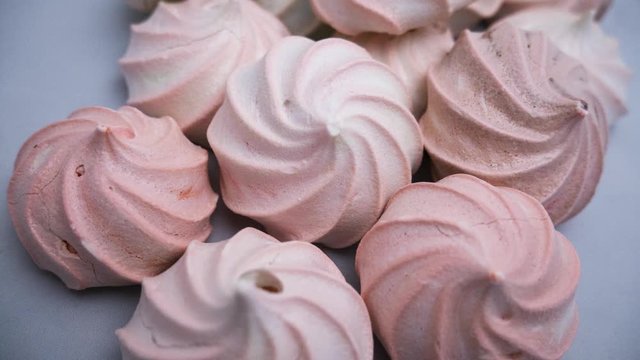 Slideshow with sweets. Marshmallow