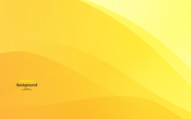 Yellow color background abstract art vector