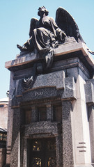Fototapeta premium La Recoleta Cemetery in Buenos Aires, Argentina South America 