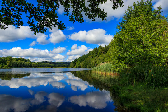 Lac de Chamboux, plage, FR