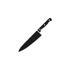 Knife icon. Flat design. Vector illustration. Isolated.