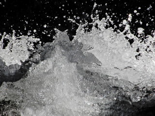 水しぶき、たき