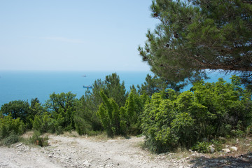 Retro style and a little vacation. Black Sea.