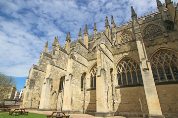 Fototapeta na wymiar Exeter Cathedral, Devon