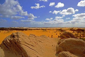 Naklejka premium The Pinnacles, Nambung National Park, Cervantes, West Australia, Australia