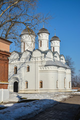 Russian Orthodox churches and monasteries.