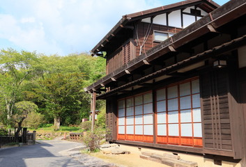 障子の扉が美しい日本の古民家
