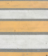 Fototapeta premium Crosswalk on the road Pedestrian pathway on a street crossing