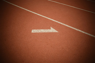 Athletics track, competition, no., no, number, 1, one, first, line