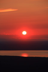Fototapeta premium Sunset Over Cook Inlet