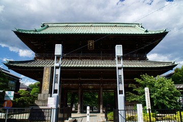 法華経寺の門
