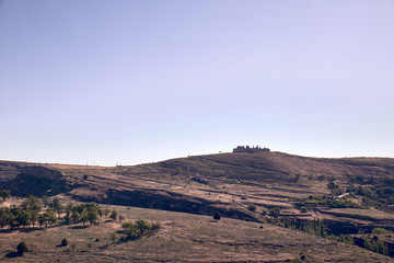 Panoramic of the sickles of the Duraton River