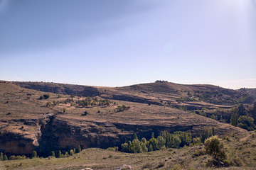 Panoramic of the sickles of the Duraton River