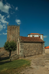 Chapels of Saint Anthony and Calvary with stone walls
