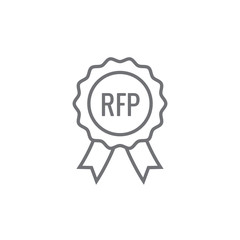 RFP Icon - request for proposal concept or idea