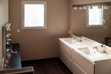 Naklejka na ściany i meble salle de bain contemporaine