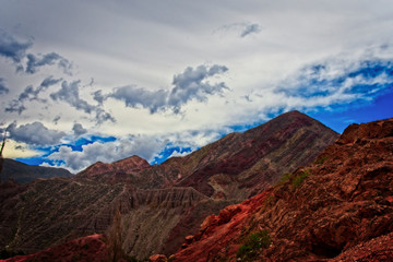 A beautiful view of Purmamarca, Jujuy, Argentina