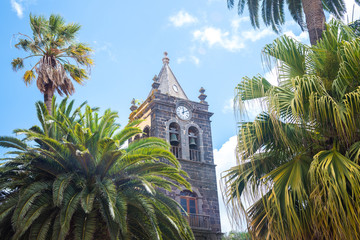 beautiful towerbell at tenerife, Spain